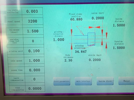 CNC-Schärfmaschine mit hoher Präzision Tct-Klinge Holzbearbeitung