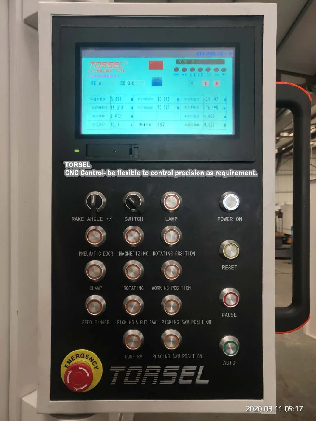 TORSEL Fachmaschine zur Schärfung von Sägeblättern / CNC-Maschine zur Schleifmaschine für Sägeblätter 5