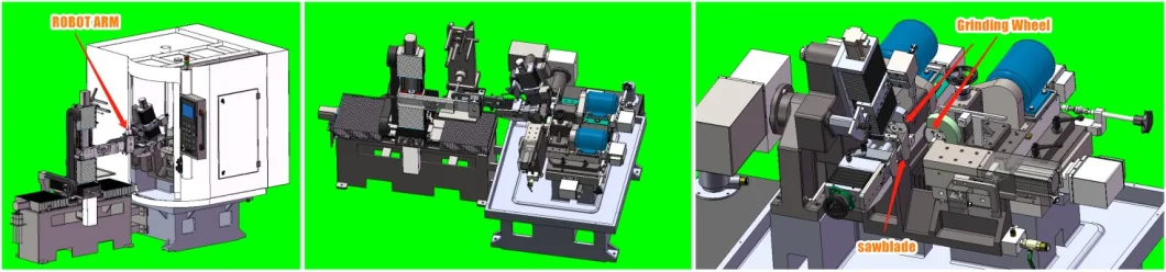 TORSEL Fachmaschine zur Schärfung von Sägeblättern / CNC-Maschine zur Schleifmaschine für Sägeblätter 7